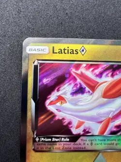 Pokemon TCG Latias Prism Star 107/168 Sm-Celestial Storm Holo NM - Image 3