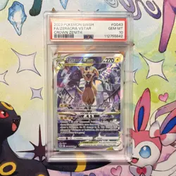 The Pokemon Company Zeraora VSTAR GG43/GG70 Crown Zenith Holo Ultra Rare PSA 10 - Image 1