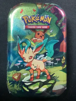Pokemon TCG Prismatic Evolutions Mini Tin [Leafeon] - Image 1