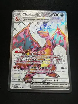 Pokemon Charizard ex Full Art Holo Promo SVP 056 Scarlet & Violet 330 HP - Image 3