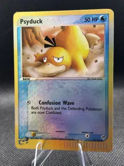 Pokemon Psyduck 73/100 Sandstorm Reverse Holo Common 2003 50HP - Image 1