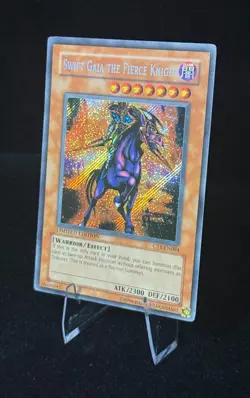 Yu-Gi-Oh! Swift Gaia the Fierce Knight CT1-EN004 Limited Secret Rare NM- - Image 3