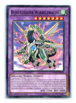 Odd-Eyes Vortex Dragon - PEVO-DE030 - Super Rare - 1st Edition Yugioh G - Image 1