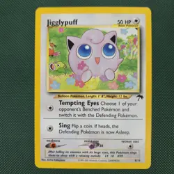 LP Jigglypuff 8/18 Southern Islands Nintendo Pokemon Card - Image 1