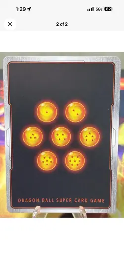 Dragon Ball Super Fusion World Broly BR: SCR* Alt. Art FB06-120 Card - Image 2