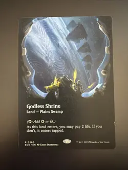 Godless Shrine (Borderless) Edge of Eternities Foil - Image 1