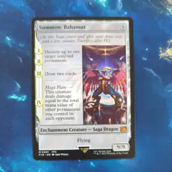 Summon: Bahamut - Mythic - Final Fantasy MTG - Image 1