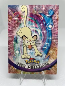 Persian #53 Topps Pokemon Tv Animation Edition - Image 1