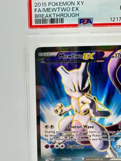 2015 Pokemon XY Breakthrough Mewtwo EX #157 | FULL ART | PSA 6 EX-MT - Image 2