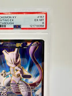 2015 Pokemon XY Breakthrough Mewtwo EX #157 | FULL ART | PSA 6 EX-MT - Image 3