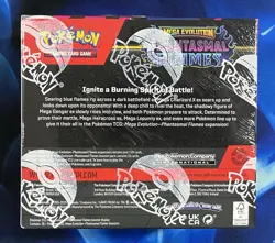 Pokemon 2025 Mega Evolution Phantasmal Flames Booster Box TCG Sealed Nm Mint - Image 3