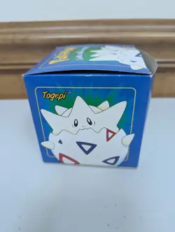 Pokemon Card Togepi 23K Gold Plated 1999 Burger King in Box With Ball - Image 2