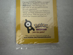 Pokemon Neo Discovery Entei Promo – Secrets of Unown – Factory Sealed Near Mint - Image 3