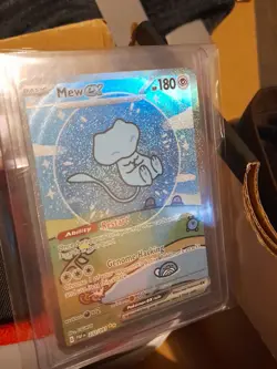 Pokemon TCG SV Paldean Fates Mew ex Bubble Mew 232/091 Special Illustration Rare - Image 3