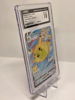 Flying Pikachu VMAX 007/025 FULL ART HOLO Pokemon (2021) Japanese CGC GEMMINT 10 - Image 2