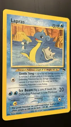 Lapras 12/18 LP Southern Islands Promo Regular Pokemon TCG - Image 2