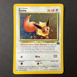 Pokemon TCG Eevee - Holofoil #11 WOTC Black Star Promo holo NM- - Image 1