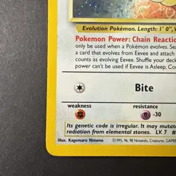 Pokemon TCG Eevee - Holofoil #11 WOTC Black Star Promo holo NM- - Image 3