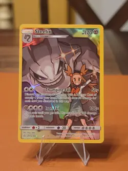 Steelix - 247/236 - Pokemon SM - Cosmic Eclipse Secret Rare LP - Image 1