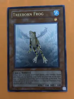 Treeborn Frog VLP Ultimate Rare SOI-EN025 Unlimited VERY LIGHTLY PLAYED - Image 1