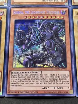 Exodia Full 5 Piece Set | LDK2 + Exodia, The Legendary Defender | YuGiOh! - Image 5