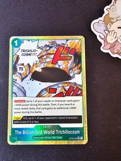 OP06-038 The Billion-Fold World Trichiliocosm (Textured Foil) - One Piece TCG - Image 1