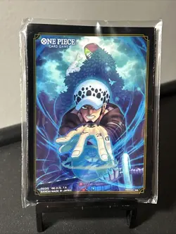 Devil Fruit Vol. 3 Trafalgar Law SEALED 10ct Sleeves – One Piece TCG - Image 1