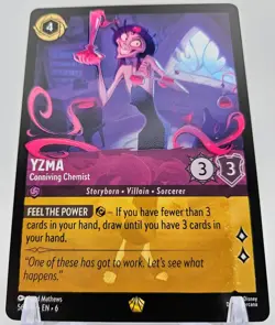 Lorcana Yzma Conniving Chemist 56/204 Azurite Sea Regular - Image 2