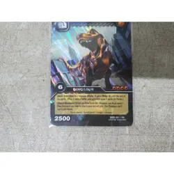 Upper Deck DKBD-091/100 Dinosaur King Black Tyrannosaurus Dinosaur Trading Card - Image 3