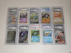 Pokemon Tcg Graded Card Lot Of 10 PSA/AGS/CGC/ect Slab Lot - Image 1