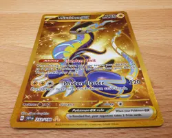 Pokemon TCG Miraidon EX 253/198 Scarlet & Violet BaseSet Hyper Rare Card Gold LP - Image 4