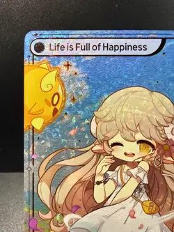 MapleStory Collection Card Life is Full of Happiness CLS_152 Legendary Korean NM - Image 2