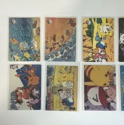 Vintage Pokemon Pocket Monsters Cards- 10 Card Lot Holofoil Sticker Pikachu - Image 4