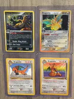Pokemon TCG 4x Dragonite Lot - 15/109 + 3/113 + 5/53 + 19/62 -All Cards Included - Image 1