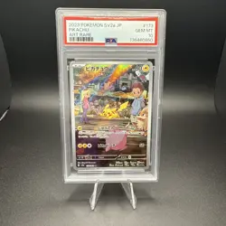 PSA 10 Pikachu AR 173/165 151 SV2a Pokemon Card - Pokemon Card JP 2023 GEM MINT - Image 1