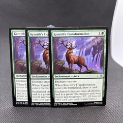 ***Kenrith's Transformation X3***Throne of Eldraine MTG - Image 1