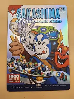 Sakashima of a Thousand Faces Secret Lair Drop Foil - Image 2