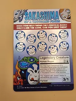 Sakashima of a Thousand Faces Secret Lair Drop Foil - Image 3