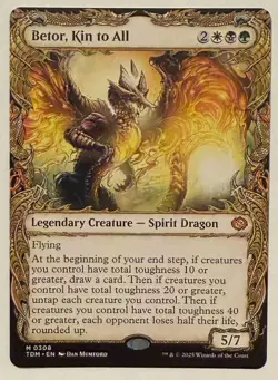Betor, Kin to All Showcase - Mythic - Tarkir: Dragonstorm MTG - Image 1