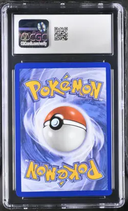 CGC 10 - Meganium 001 MEP Mega Evolution STAFF Stamped Prerelease Promo Pokemon - Image 2