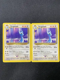 Dragonair 18/102 Pokemon TCG Base Set 18/102 Non-Holo Unlimited Rare LP+ - Image 1