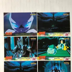 Pokemon Topps LOT Mewtwo Strikes Back #4 Leaving the Nest Holo Foil + Non Holos - Image 2