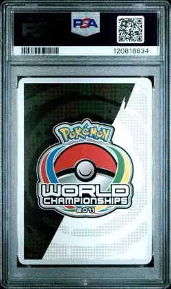 2011 POKEMON WORLD CHAMPIONSHIPS PROMO | THE TRUTH PICHU 28 PSA 9 - Image 2