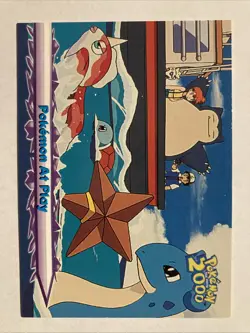 Pokemon At Play #18 - Pokemon Topps Pokemon 2000 Movie Blue Logo NM - Image 1