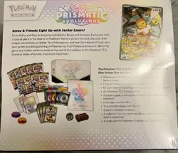 Pokemon TCG Prismatic Evolutions Elite Trainer Box ETB New Sealed - Image 2
