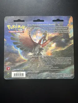 Pokemon Sun & Moon Burning Shadows 3 Pack Blister New Sealed - with Meowth promo - Image 2