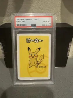 2019 Pokemon PSA 10 Old Maid Pikachu - Image 1