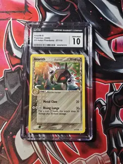 Pokemon Anorith 57/110 Ex Holon Phantoms CGC Gem Mint 10 - Image 1