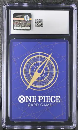 CGC 10 Monkey D Luffy OP07-109 Treasure Rare One Piece Two Legends OP08 Gem Mint - Image 3