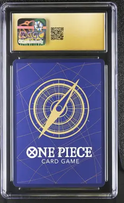CGC 10 Pristine - Monkey D. Luffy P-043 FOIL Convention Promo One Piece English - Image 2